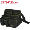 DELI Tool Waist Bag 25x14x22CM Black - (EDL-P5)