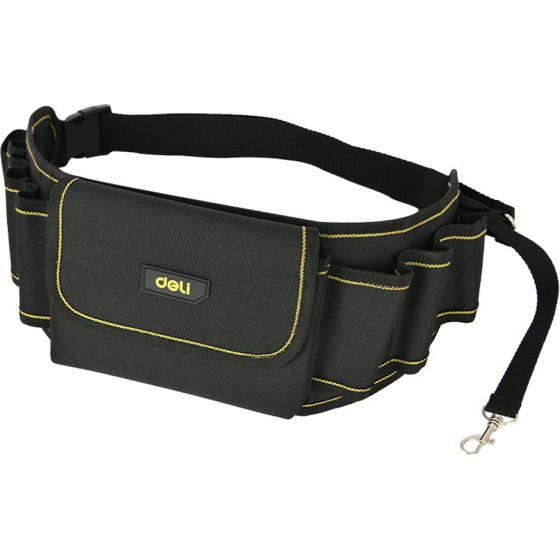 DELI Tool Waist Pack 60x14.5x5CM Black - (EDL5864)