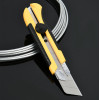 DELI Utility Knife 25MM SK5 Yellow - (EDL0035)