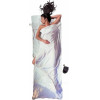COCOON TravelSheet Coupler Silk/Cotton Sleeping Bag Liner with Two-Way Zipper, Natural - (SCT30-C)