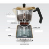 Maestro Aluminium moka pot - (MR-1657-3-BEIGE)