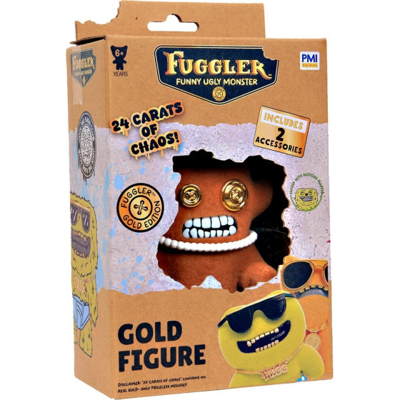 P.M.I. Kids World Fuggler S3 Gold Edition - Gold Figure VER.A - (FG6310A)