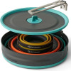 Sea To Summit Frontier Ul ultra-Light Folding Pot Set For 2 people/5 Pieces - (ACK0260312P/UNI/5)