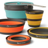 Sea To Summit Frontier Ul ultra-Light Folding Pot Set For 2 people/5 Pieces - (ACK0260312P/UNI/5)