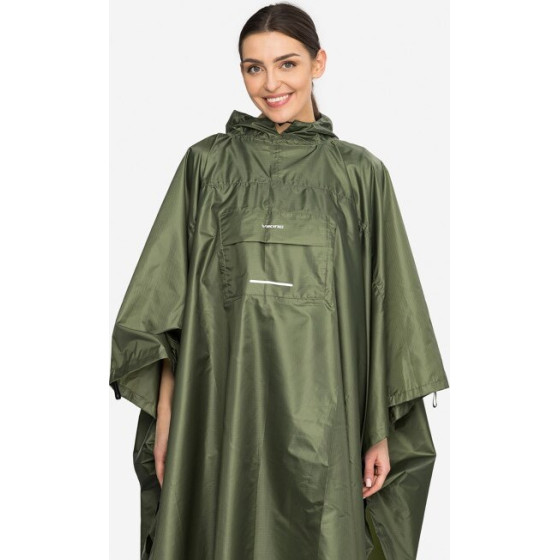Viking Vesper Adult Rain Poncho Green Backpack (Plain) - (700/28/3500/7400/UNI)