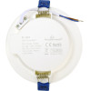 Powertech Led ��������� Downlight 9W, �116x25mm, 4000K, 765lm, ����� - (PT-1559)