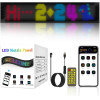 GloboStar Matrix �������� ��������� ������� �������� 59.5x12cm P6 96x16 Pixel Led 10W Dc 5V 2A �� Usb 2.0 ��������� IP65 ��������� Rgb - Bluetooth Control ���� Ipixel App - �59.5 x �0.2 x �12cm - 2 ������ ������� - (GLB-106-0003)