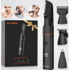 MAXGROOM LK-881 Multifunctional Trimmer With Replaceable Tips - Black M-LK881 - (Body Shaver Set M-LK881)