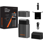 MAXGROOM M-5580 2-in-1 Electric Shaver - Black M-5580 - (2 In 1 Eletric Shaver M-5580)
