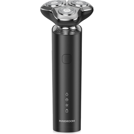 MAXGROOM M-8012 3-in-1 Electric Shaver - Black M-8012 - (3 In 1 Eletric Shaver M-8012)