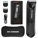 MAXGROOM RFCD-9087 Multifunctional Trimmer With Led Light - Black M-9087 - (Body Hair Trimmer M-9087)