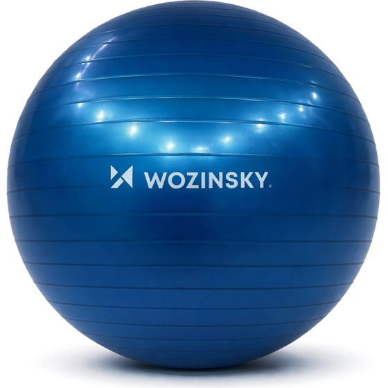 Wozinsky Exercise Ball, 65 cm, Blue 5907769300684 - (WGB65BL)