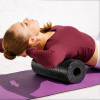 Wozinsky Massage Roller Exercise Roller 33 Cm - Black - (WRM-33)