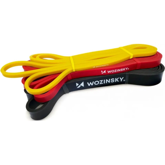 Wozinsky WGO-3 Latex Resistance Bands - 3 pcs. - (Wgo - 3)