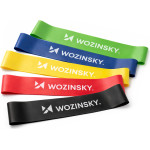 Wozinsky WGO-5 Latex Resistance Bands - 5 pcs. - (Wgo - 5)