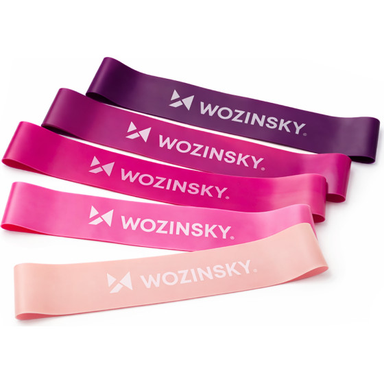 Wozinsky WGO-5A Tpe Resistance Bands - 5 pcs. - (Wgo - 5A)