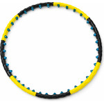Wozinsky WHH-110 Hula Hoop Massager With Nodules - Black And Yellow - (Whh - 110)