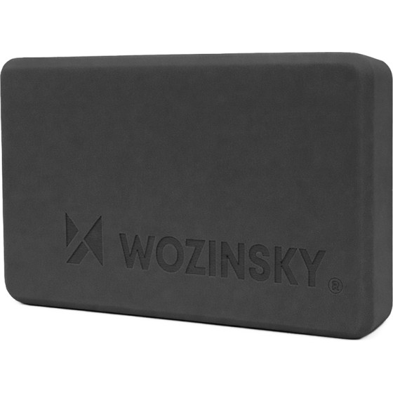 Wozinsky Yoga Cube For Pilates And Stretching - Black - (WKDJ-B)