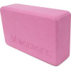 Wozinsky Yoga Cube For Pilates And Stretching Exercises - Pink - (WKDJ-P)