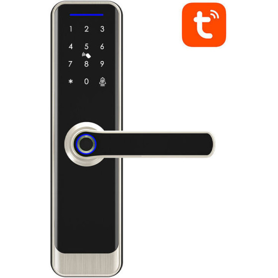 Avatto Smart Digital Lock Zigbee Silver - (ZSDL-A270-S-ALI-5572)