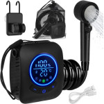 Trizand 8000mAh battery-Powered Travel Shower - (18927-0)