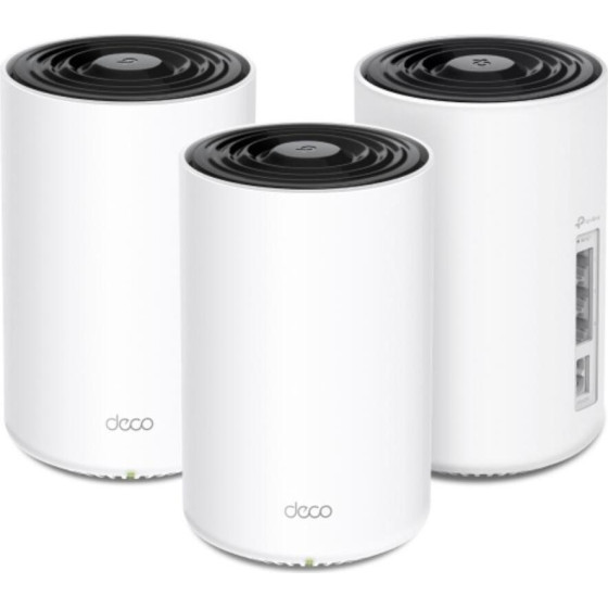 TP-LINK AX1500 + AV1000 Whole Home Powerline Mesh WiFi 6 System - (DECO PX10(3-PACK))