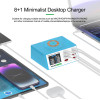 RELIFE ������� �������� 6x USB/2x USB-C/wireless, 100W, ������ - (RL-309AW)