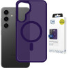 3MK Smoke Magcase Case For Samsung Galaxy S25 Purple
