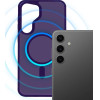 3MK Smoke Magcase Case For Samsung Galaxy S25 Purple