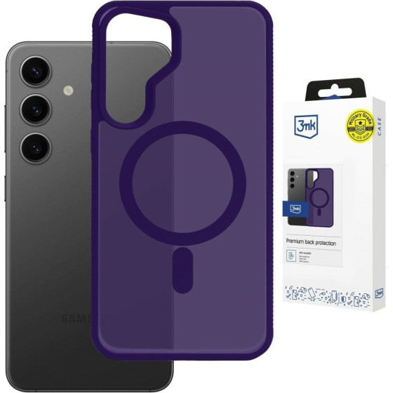 3MK Smoke Magcase Case For Samsung Galaxy S25 Purple