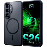 3MK Smoke Magcase Case For Samsung Galaxy S26 Black