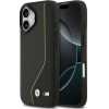 BMW Case M Carbon Line & Logo Magsafe For Iphone 17 Yellow - (BMHMP17S25PCCSCKY)