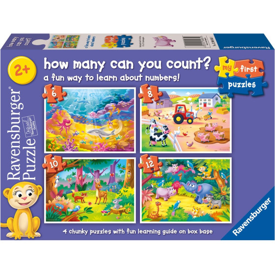 Ravensburger Puzzle: �� ����� ��� ���� (6/8/10/12) - ���� ������? (12004065)