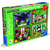 Ravensburger Puzzle: Minecraft (4x100 pcs) (12004290)