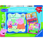 Ravensburger Puzzle: Peppa Pig (3x49pcs) (12004288)