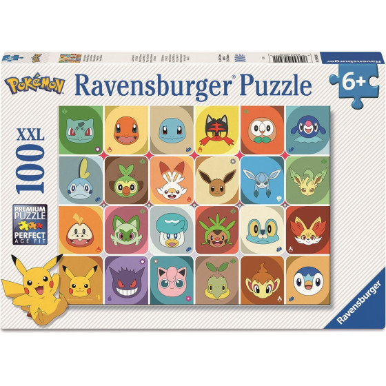 Ravensburger Puzzle: Pokemon Xxl (100pcs) (12004320)