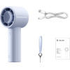 JisuLife Handheld Fan 10 4000mAh Portable Usb Fan - Blue - (Fan10_4000mAh Blue)