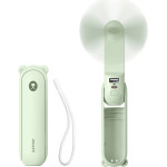 JisuLife Handheld Fan Life8 Plus Portable Usb Fan With Power Bank Function 4500mAh And Flashlight - Green 6975061536734 - (Life8_plus_mint_green_new)