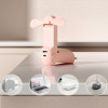JisuLife Handheld Fan Life8 Portable Usb Fan With Power Bank Function 2000mAh And Flashlight - Pink 6975061536635 - (Life8_pink_new)