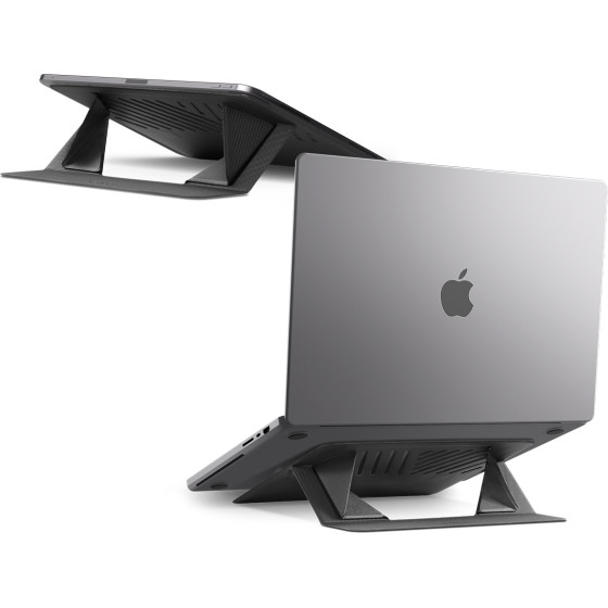 Spigen Slim Fold Laptop Stand LD201-S6, Black - (AMP11115)