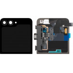 Samsung Lcd Display Module For Galaxy Z Flip7 Fe F761, Sub Outer, Black - (GH97-30985A)