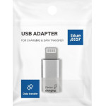 Blue Star Adapter Type C To Lightning - white