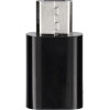 Blue Star Adapter Type C To Micro Usb - black