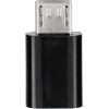 Blue Star Adapter Type C To Micro Usb - black