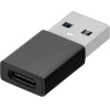 Blue Star Adapter Type C To Usb A 3.0 - black