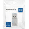 Blue Star Adapter Type C To Usb A 3.0 - white