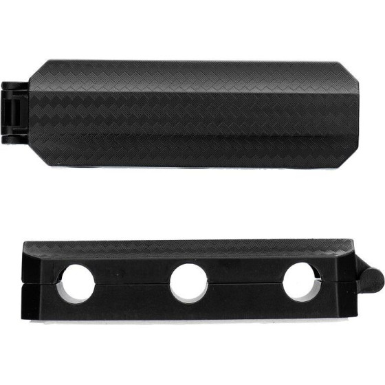 Blue Star PJ-OCZ5 Magnetic self-Adhesive Organizer For 3 Cables - Black (2 pcs.)