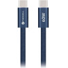 FORCELL Cable Usb C To Usb C F-Energy QC4.0 Pd 3A 60W Cafule Color 1,2 m ACYH23 Dark blue