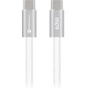 FORCELL Cable Usb C To Usb C F-Energy QC4.0 Pd 3A 60W Cafule Color 1,2 m ACYH23 white