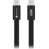 FORCELL Cable Usb C To Usb C F-Energy QC4.0 Pd 3A 60W Cafule Flat 1,2 m CCFN23 black
